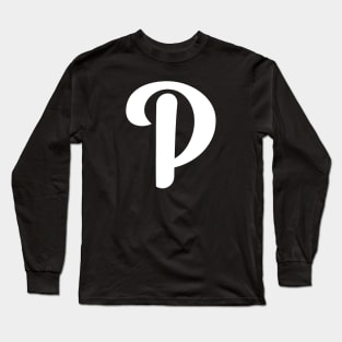 Letter P Long Sleeve T-Shirt